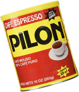 a can of Pilon expresso coffee